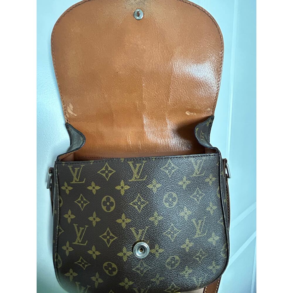 Louis Vuitton Vintage Saint Cloud Monogram GM Crossbody Bag (60s-80s) - Picture 5 of 15